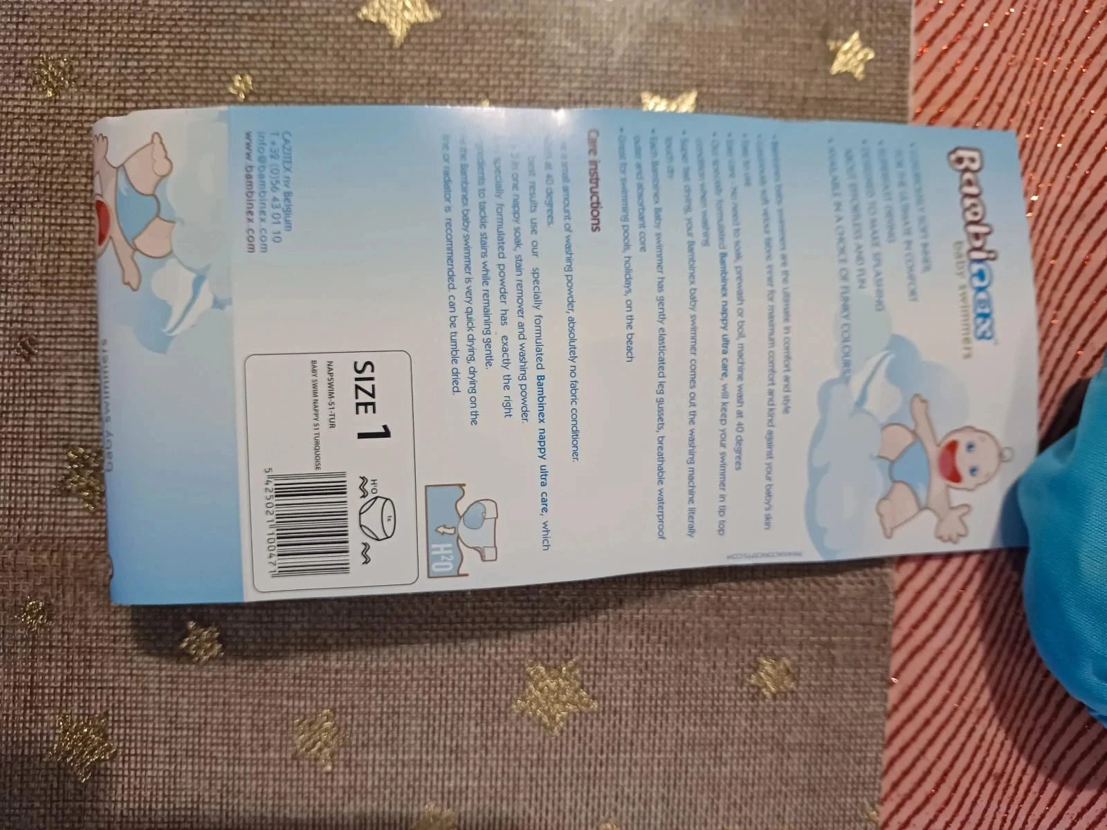 Slip piscine taille 1 (couche) – photo 4